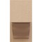 Ekena Millwork 7 1/2-in W x 12-in D x 12-in H Funston Block Rough Cedar Woodgrain TimberThane Outlooker, Primed Tan OUTUR075X12X12FST44RCPR - alternate 5